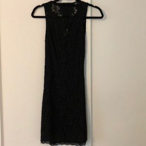 Express bodycon lace dress